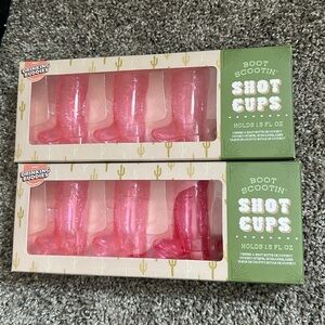 Country Boot Shot Cups Set